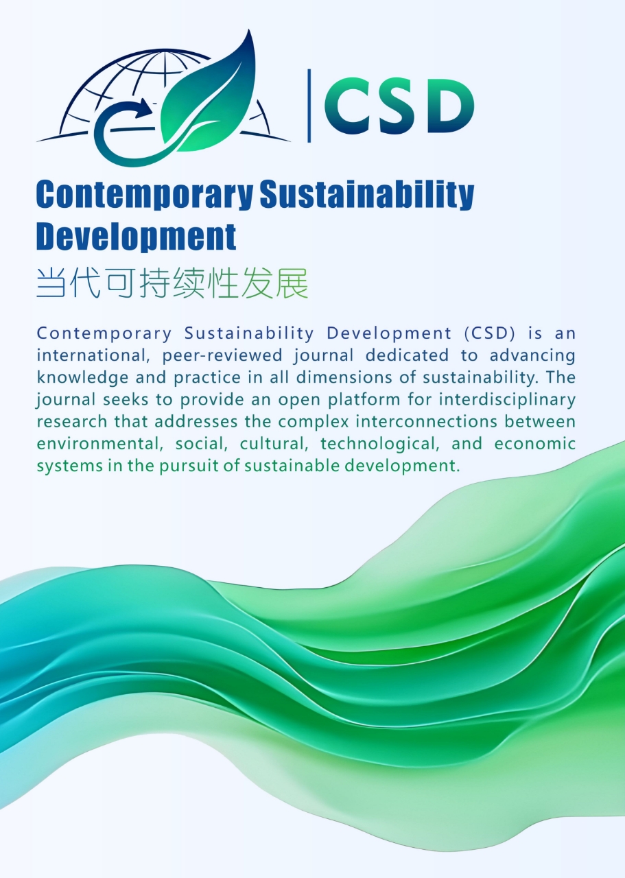 					View Vol. 1 No. 1 (2025): Contemporary Sustainability Development
				